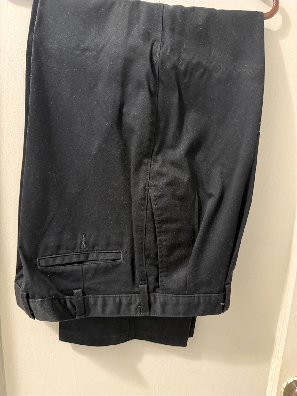 St. John's Bay Men's Black Dress Pants - Classic Tailored Style